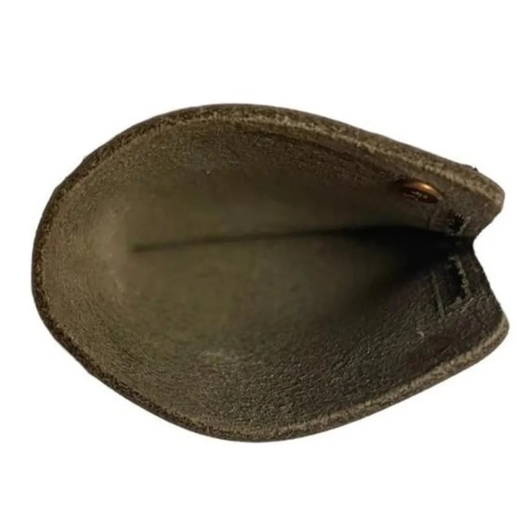 NWOT Men’s Rustico Leather “Wave” Wallet, EDC, Charcoal - Picture 7 of 10